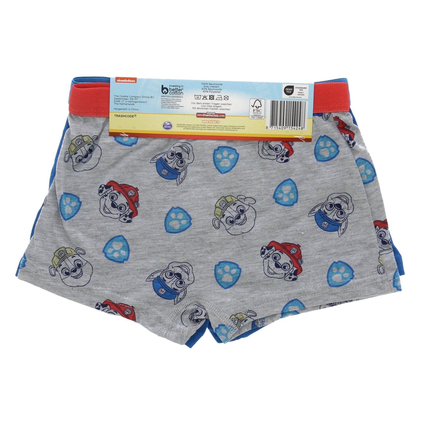 Paw Patrol Boxershorts - 6 Stuks