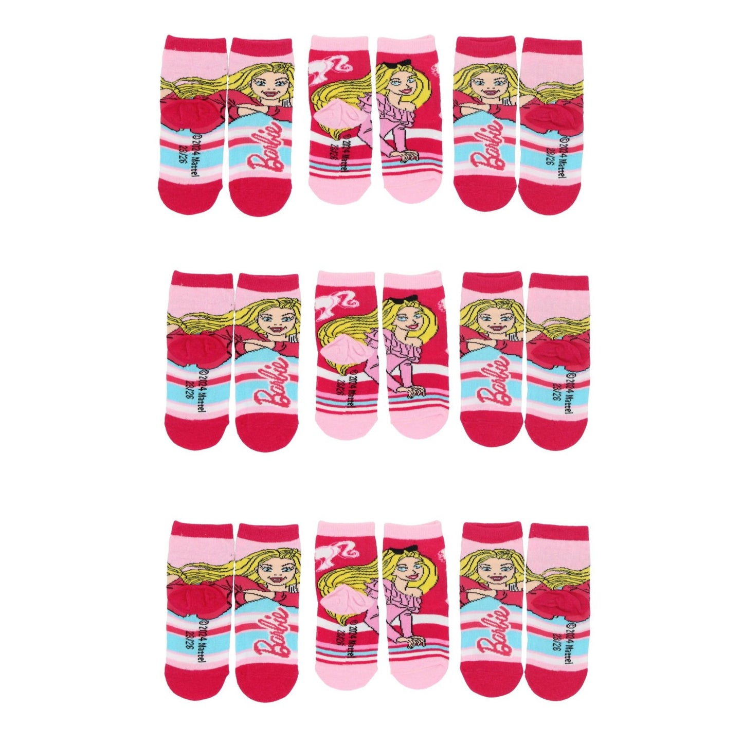 Barbie Sokken - 9 Paar