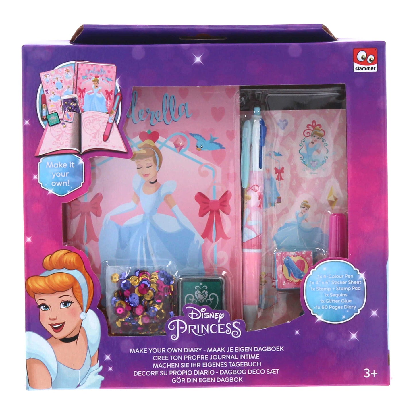Princess Dagboek ontwerp set