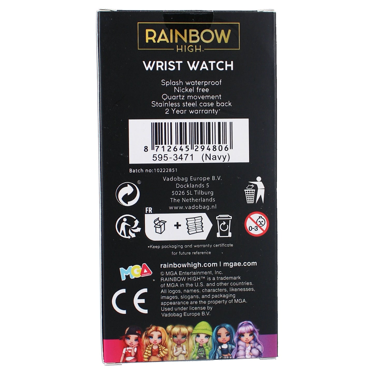 Rainbow High Horloge