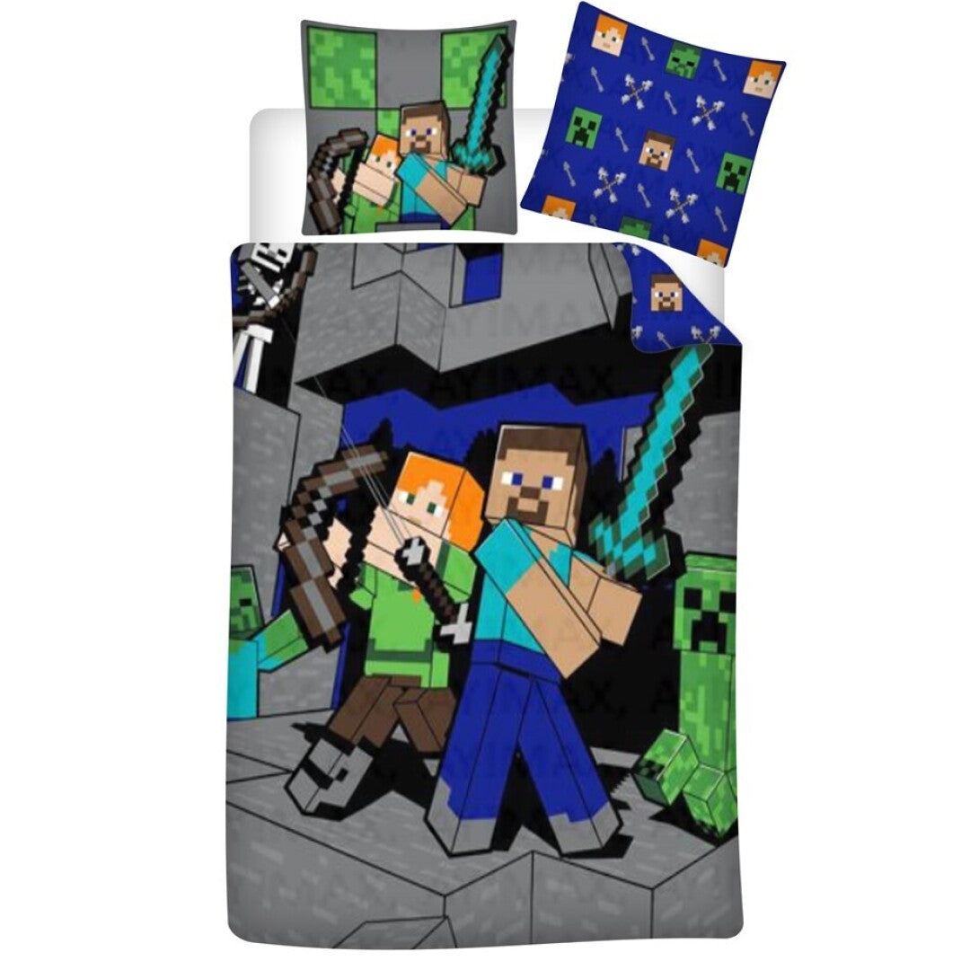 Minecraft dekbedovertrek