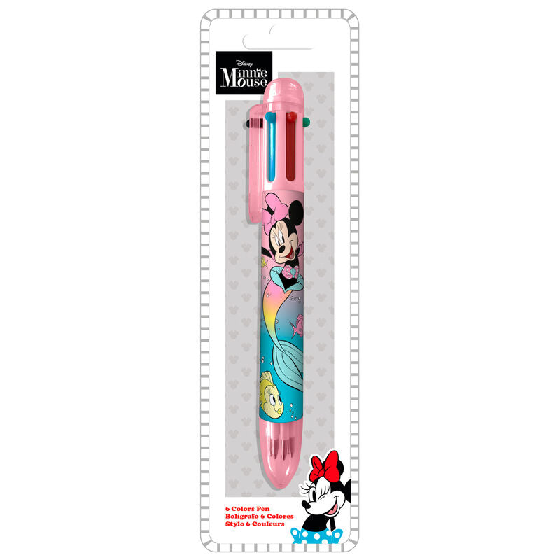 Minnie Mouse 6 Kleuren pen