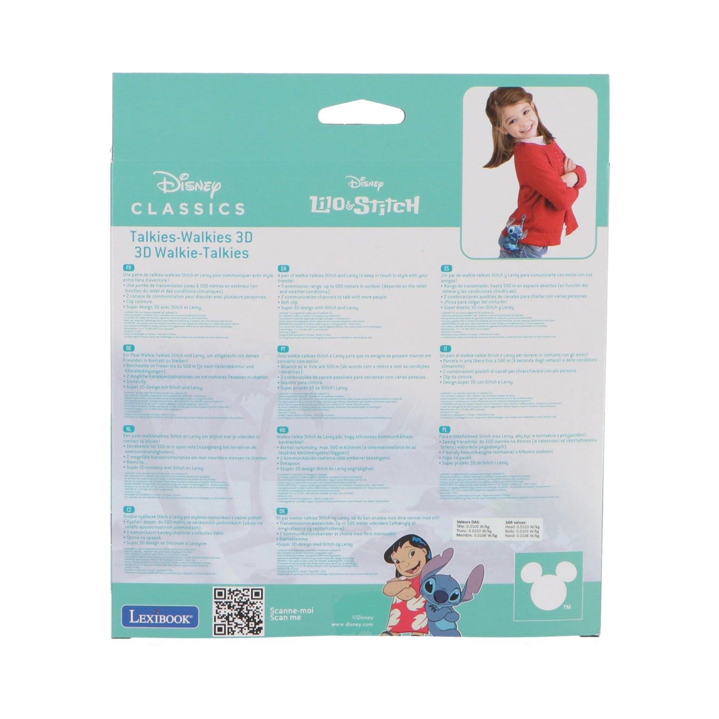 Lilo & Stitch Walkie talkies - 3D