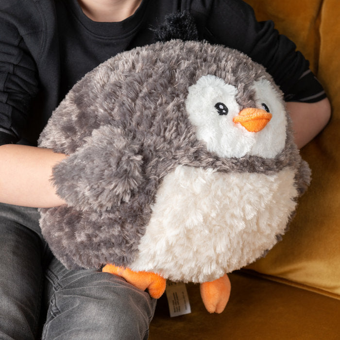 Noxxiez handwarmer - knuffel - kussen - pinguin