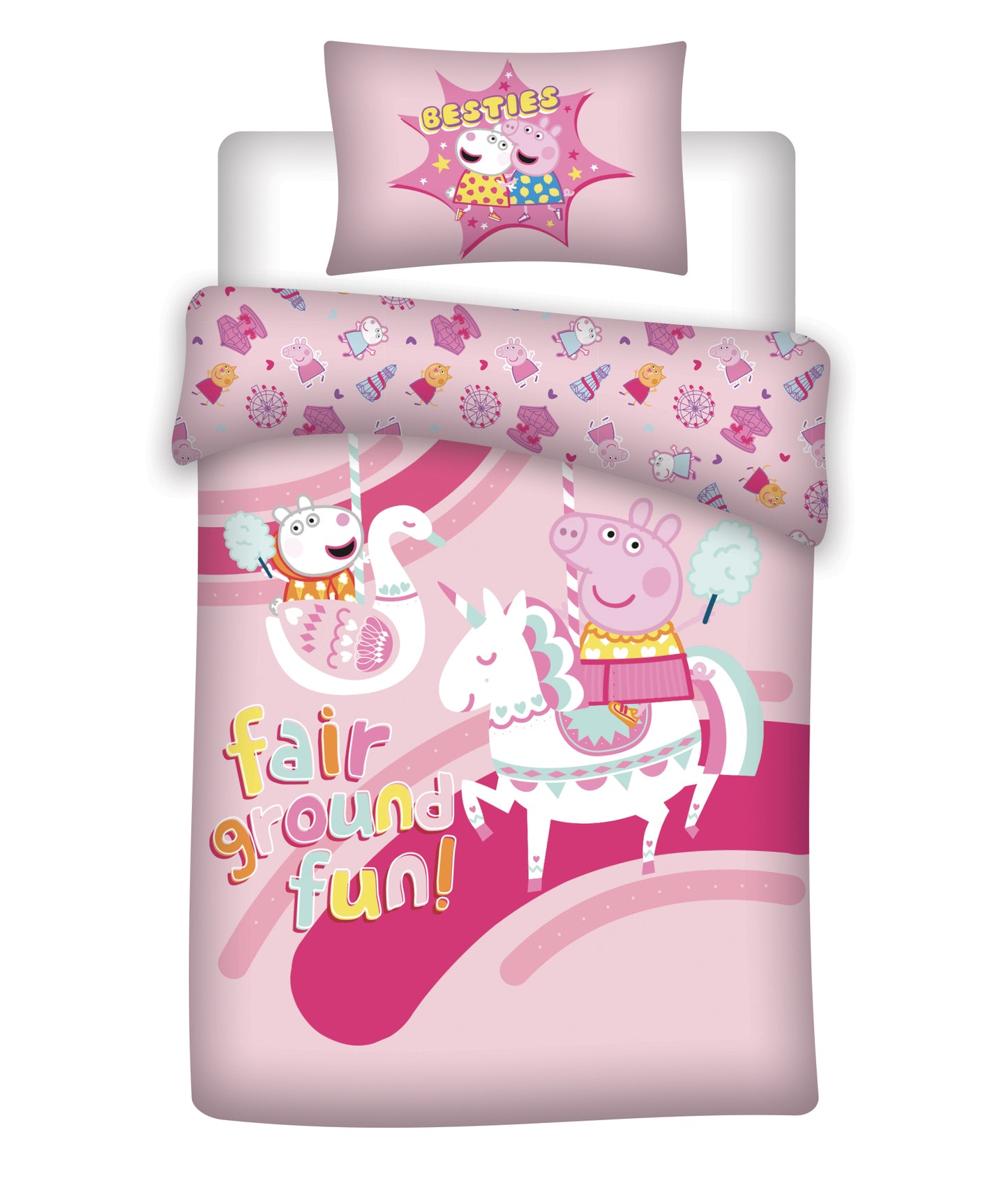 Peppa Pig dekbedovertrek