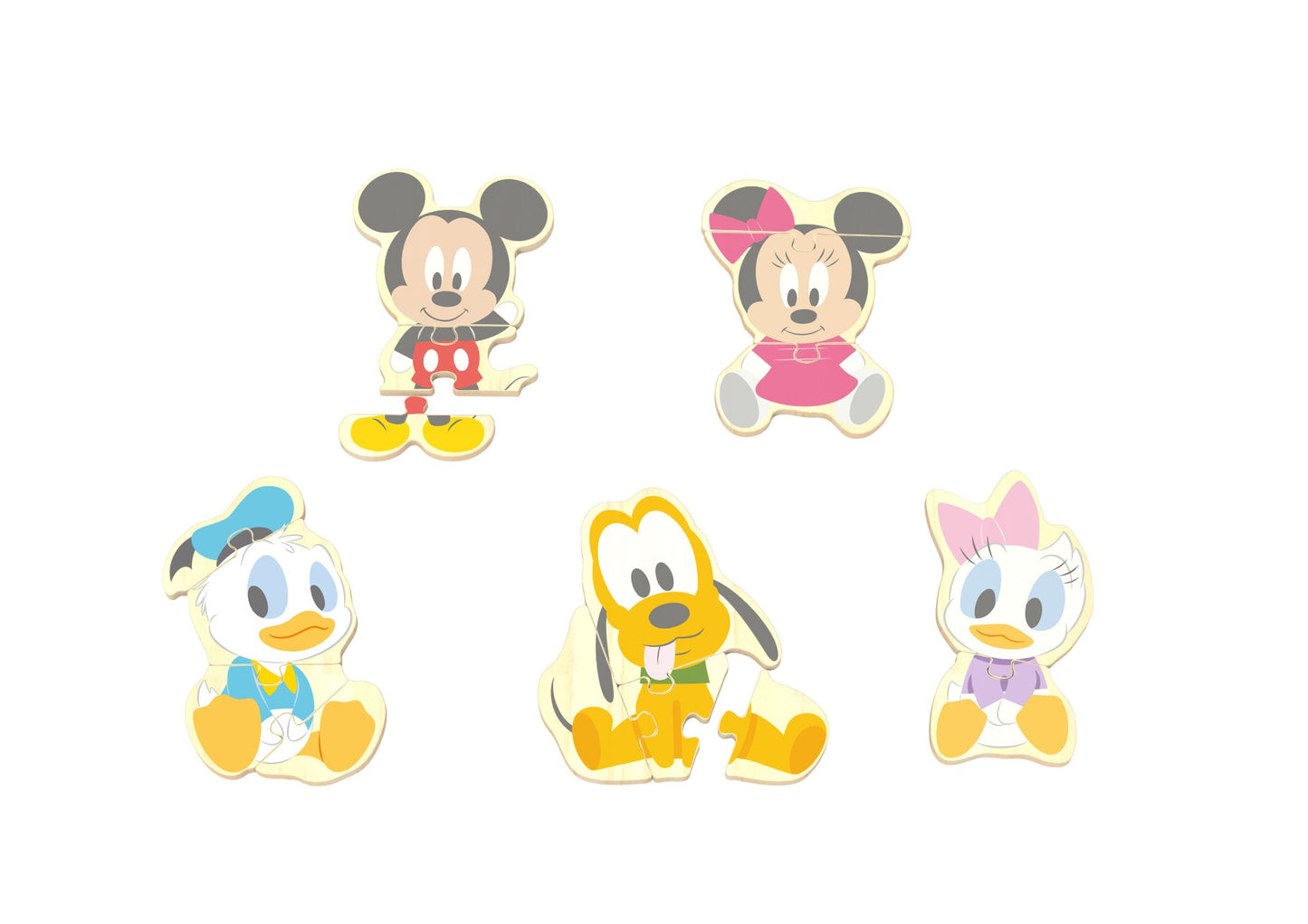 Disney Houten karakter puzzel