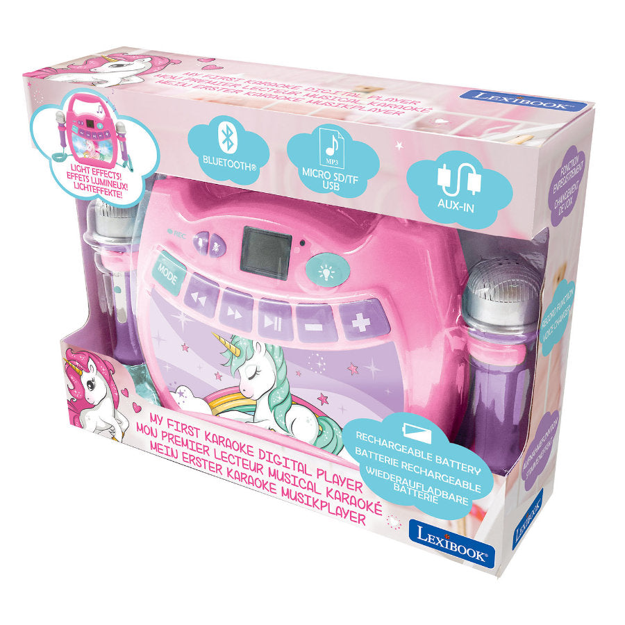 Unicorn Karaokeset met microfoons