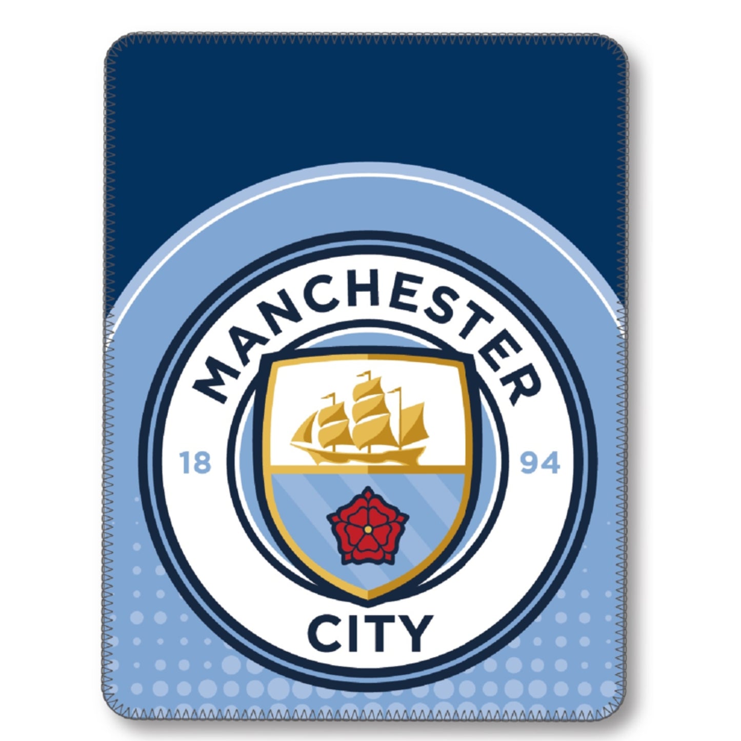 Manchester City fleece deken
