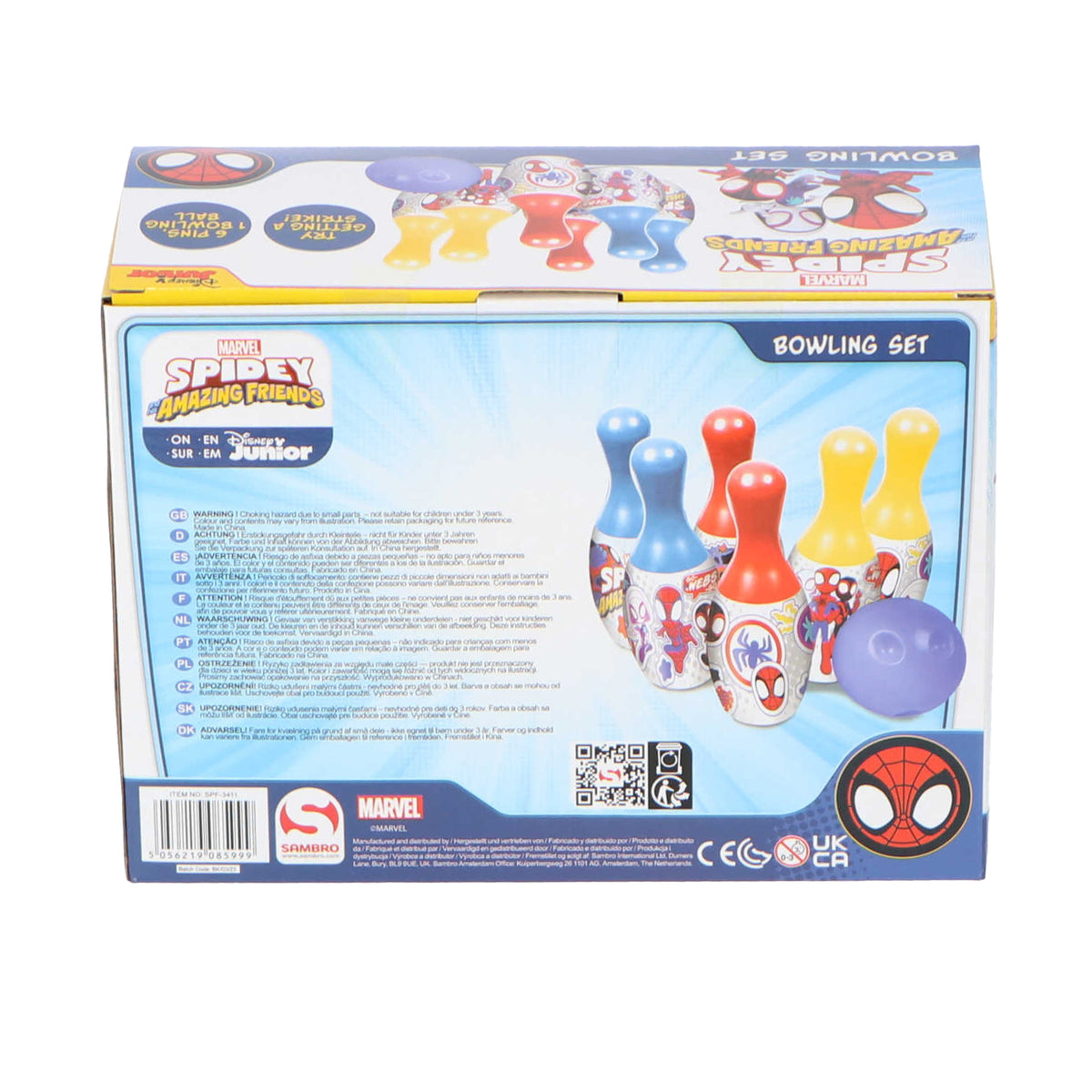 Spiderman bowlingset - Spidey