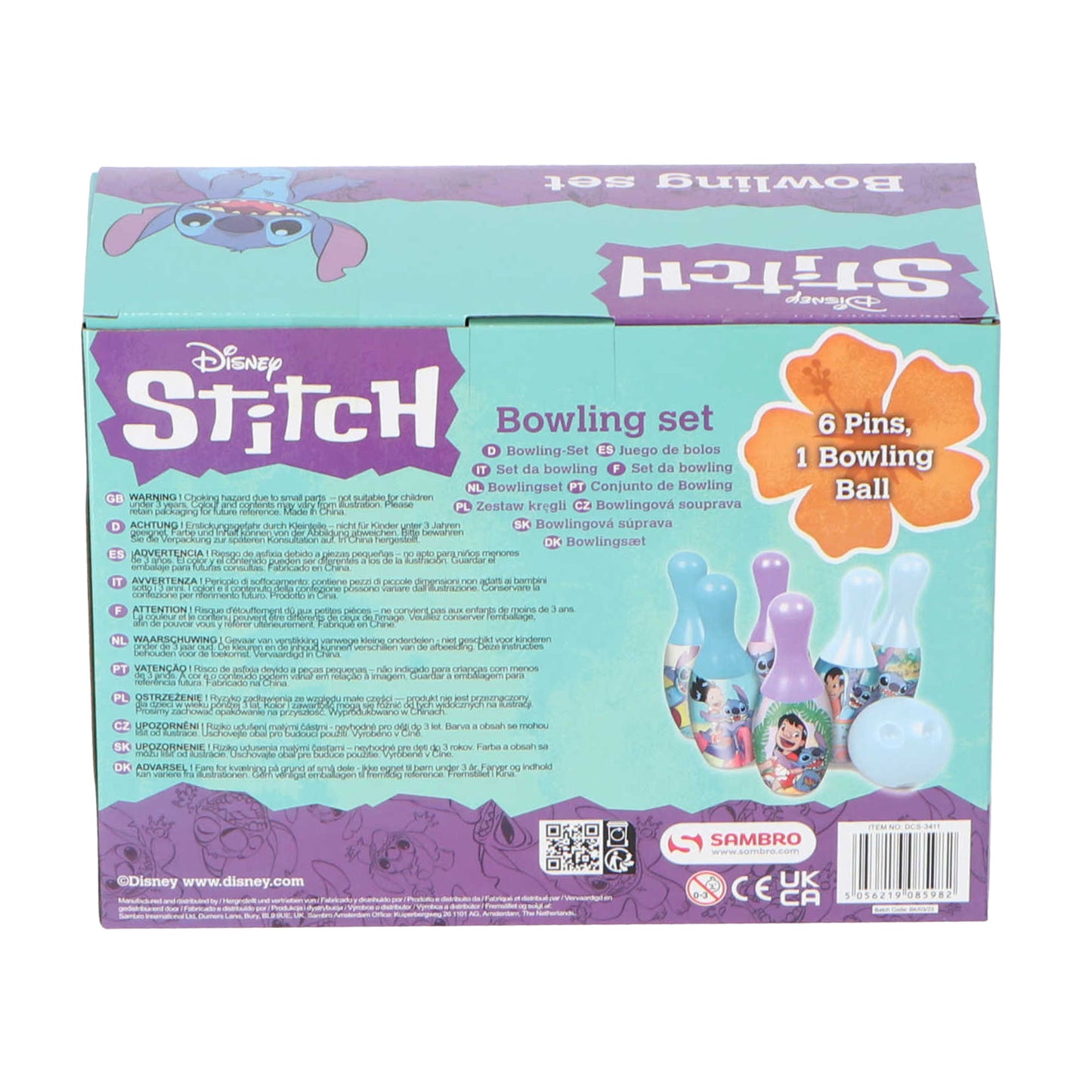 Lilo & Stitch Bowlingset