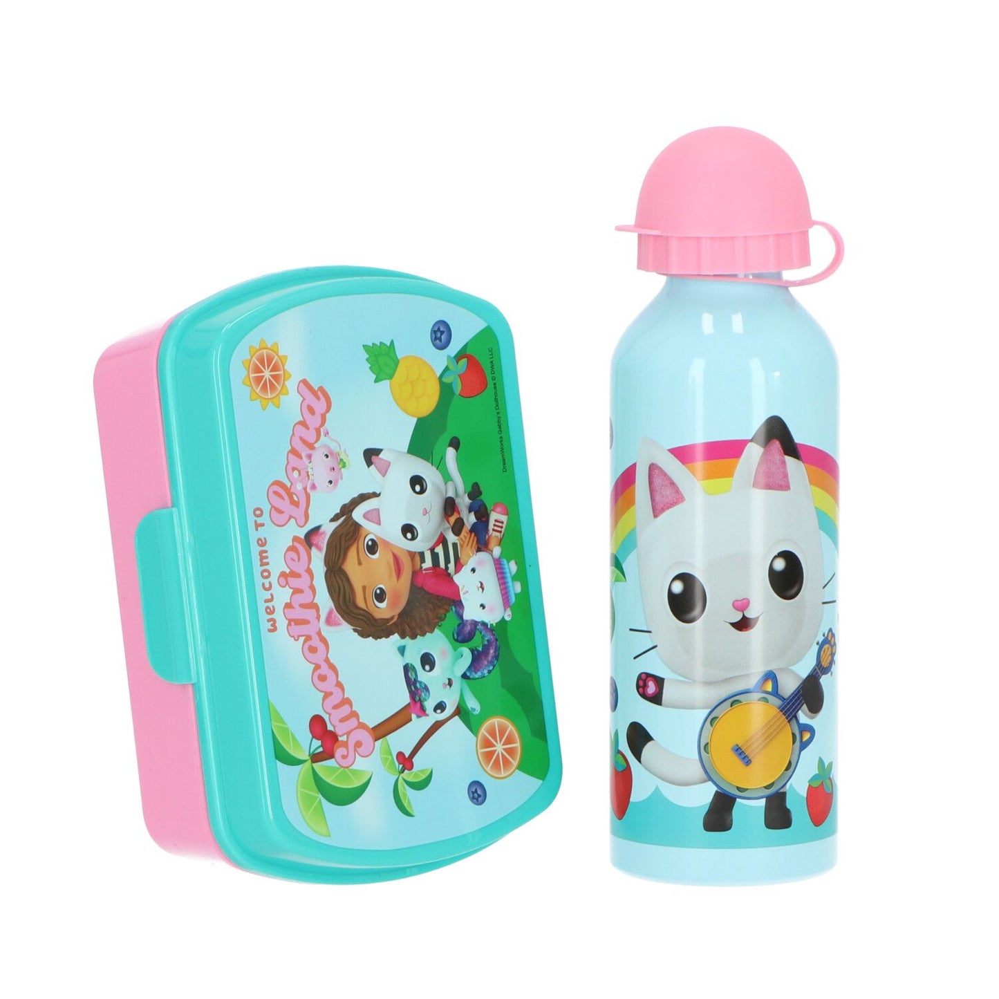 Gabby's Dollhouse lunchset