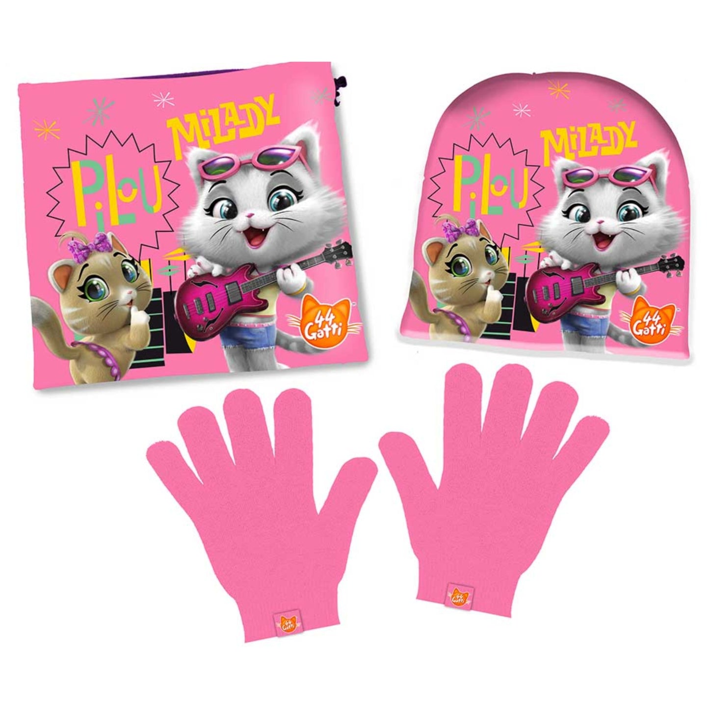 44 Cats muts, col en handschoenen