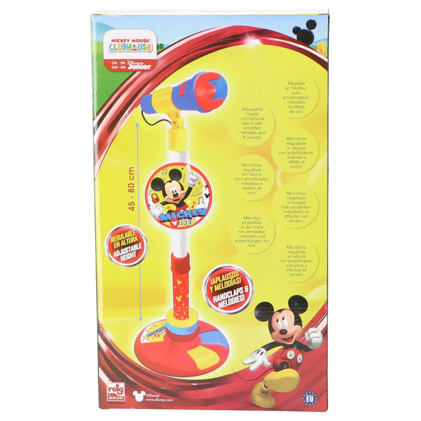 Mickey Mouse Microfoon met Houder
