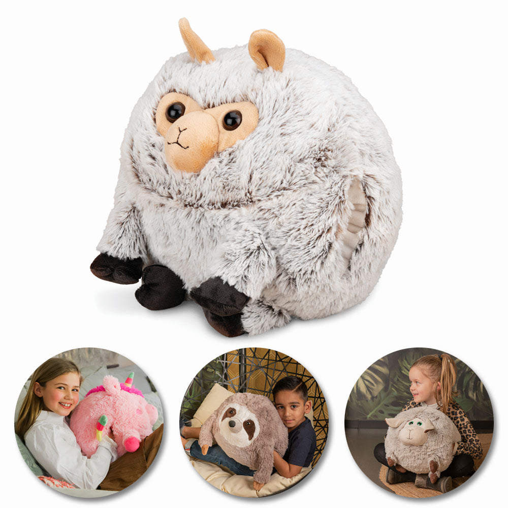Noxxiez handwarmer - knuffel - kussen - alpaca