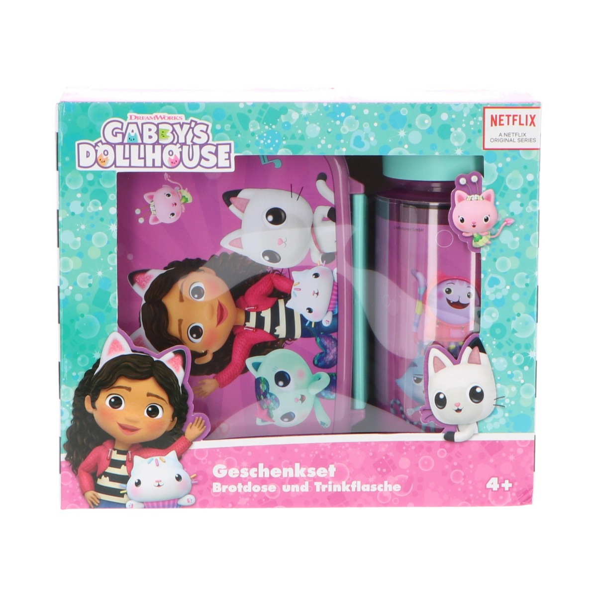 Gabby's Dollhouse lunchset
