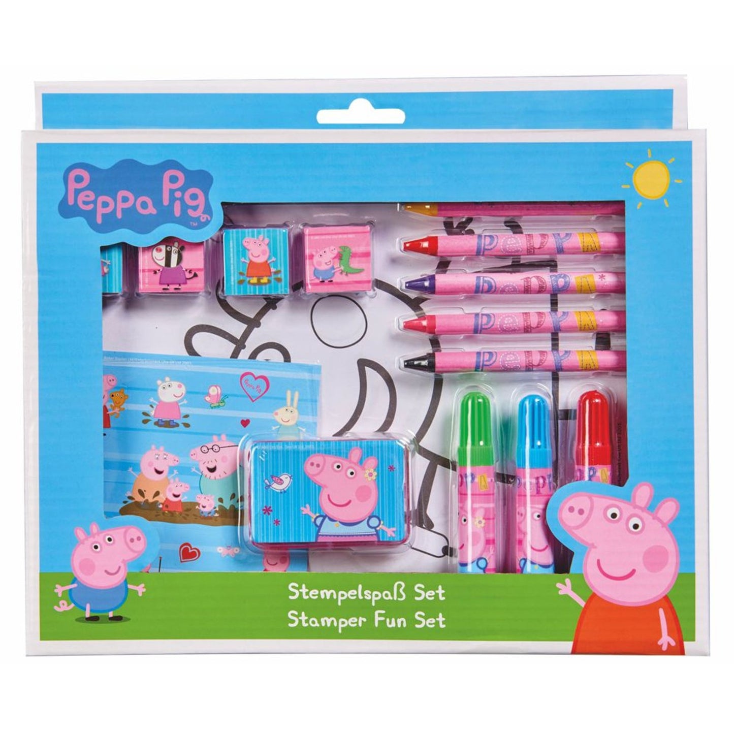 Peppa Pig Stempel Fun Set