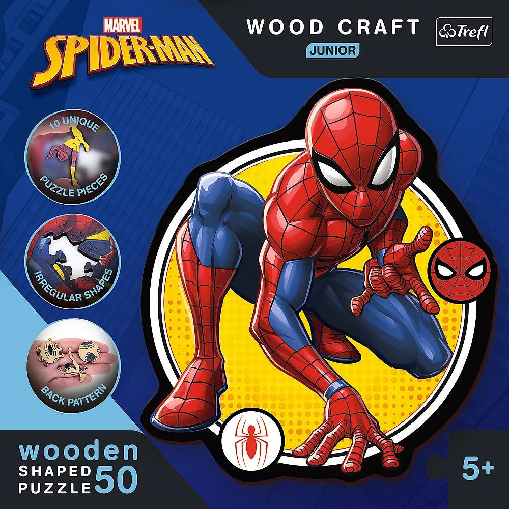 Spiderman Houten Puzzel Junior