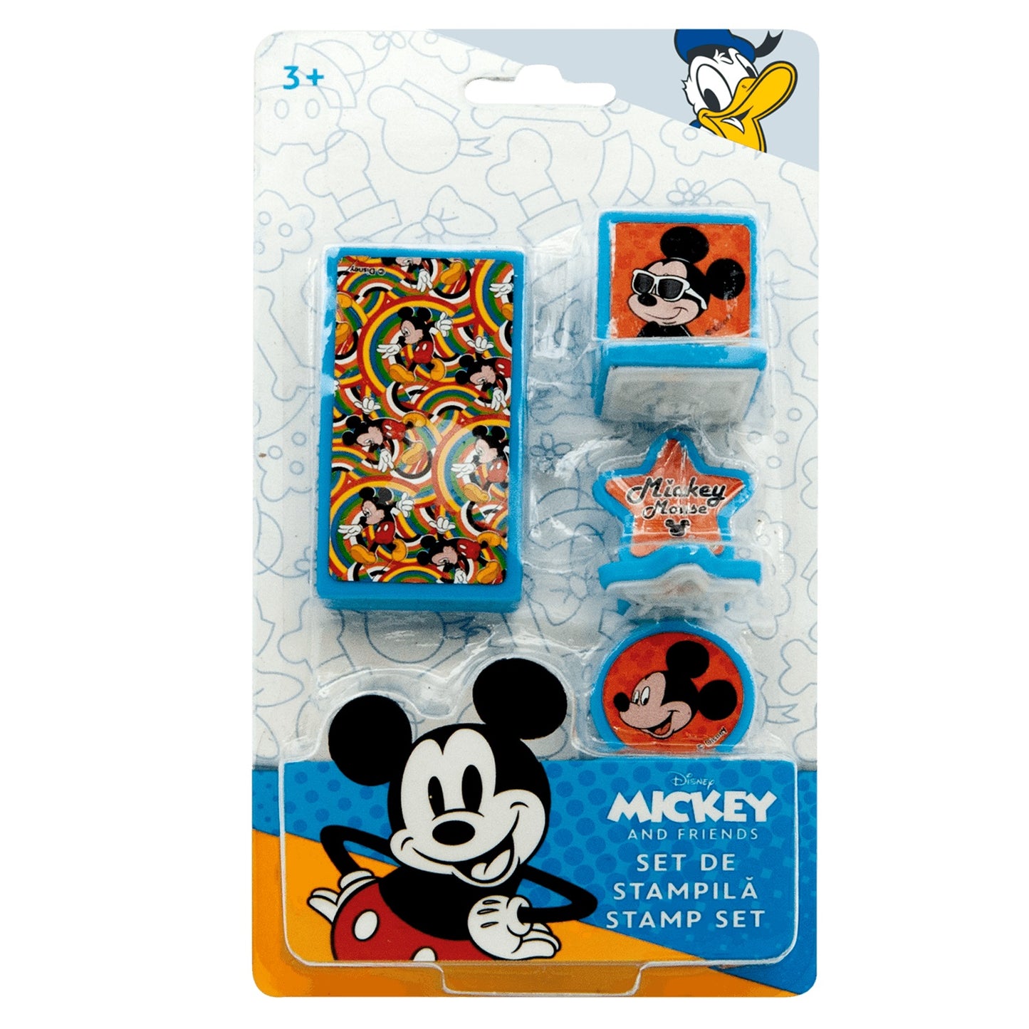 Mickey Mouse Stempels 3-pack