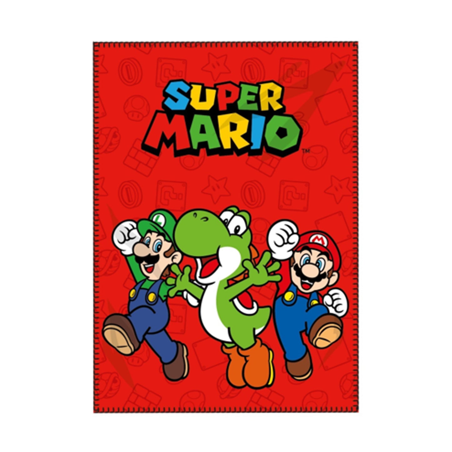 Super Mario fleece deken