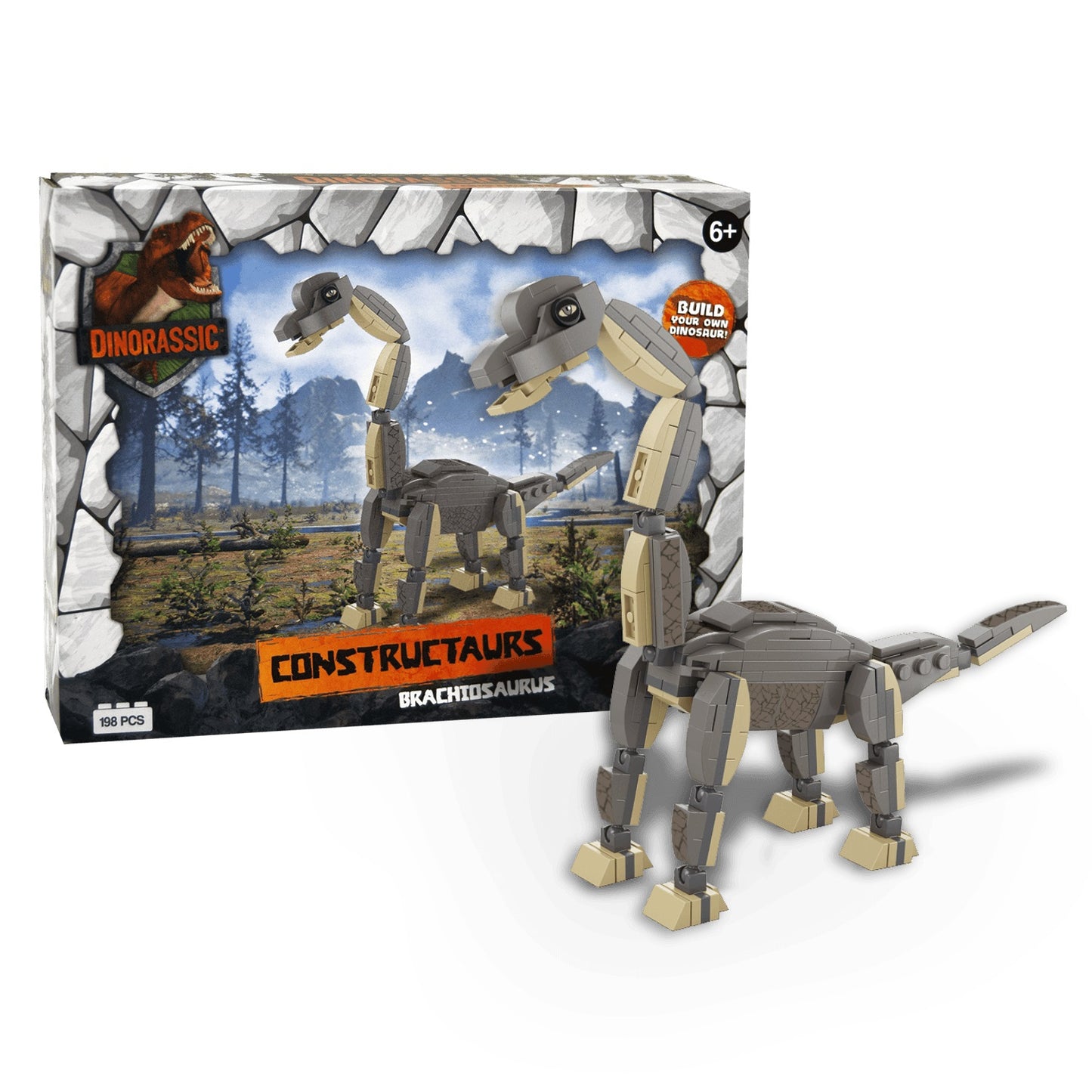 Dinorassic Bouwstenen - Brachiosaurus
