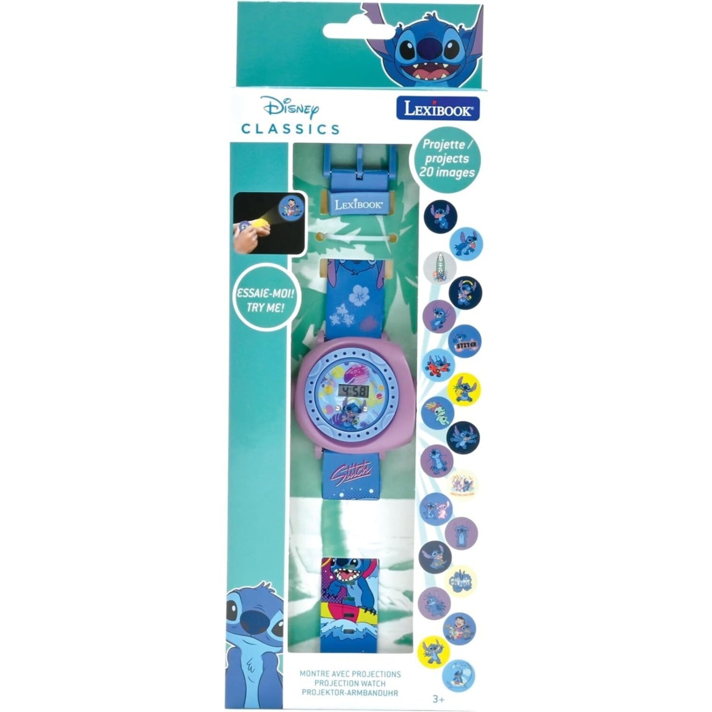 Lilo & Stitch Projectie-Horloge