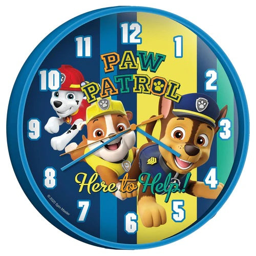 Paw Patrol Wandklok