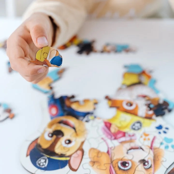 Paw Patrol Houten Puzzel Junior