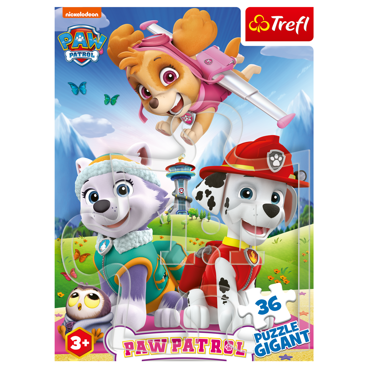 Paw Patrol Puzzel - 2 Dogs