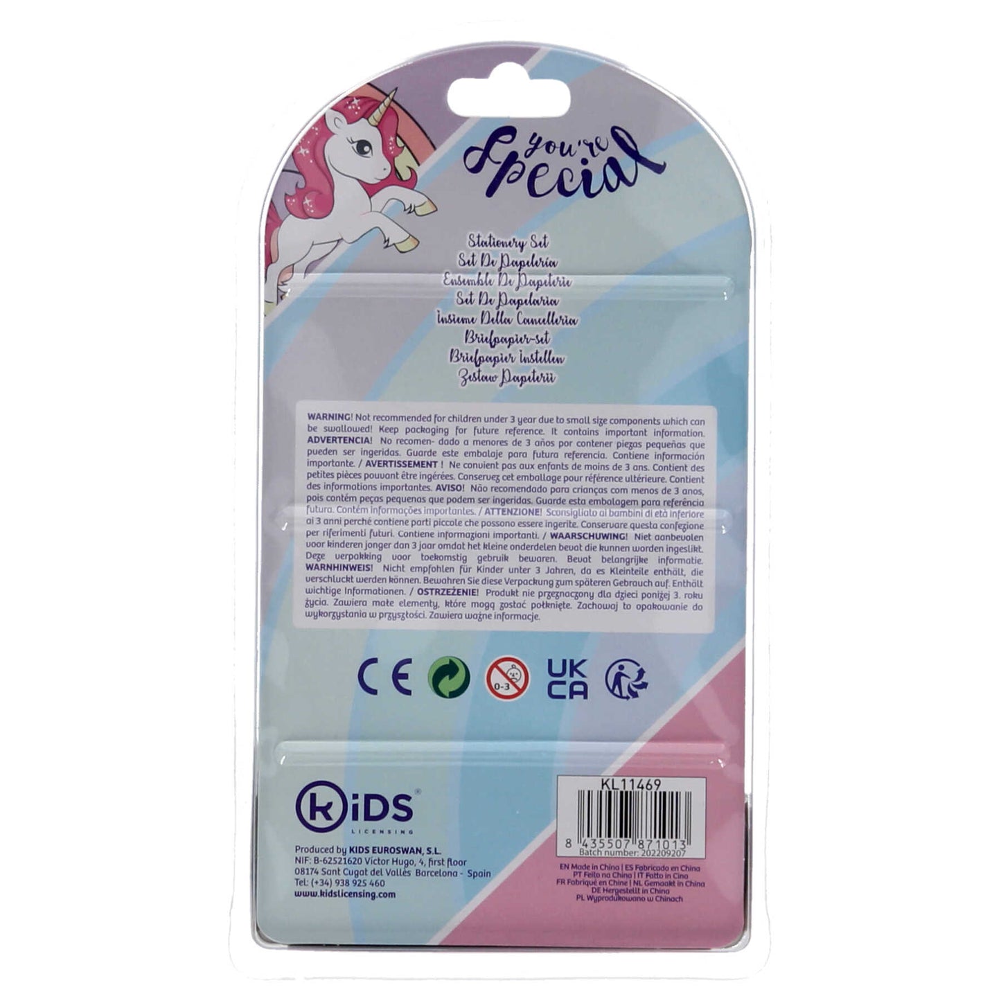 Unicorn Schrijfwarenset