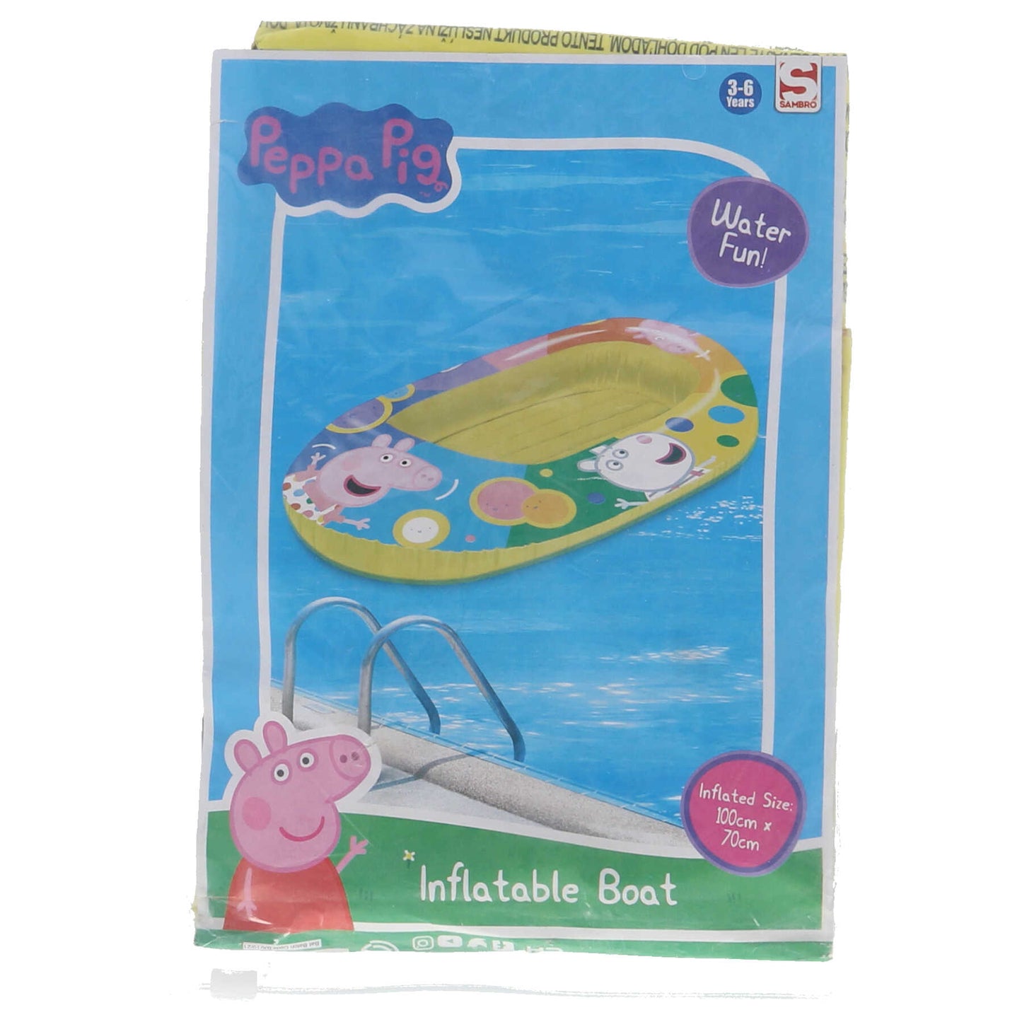 Peppa Pig Opblaasbare Boot
