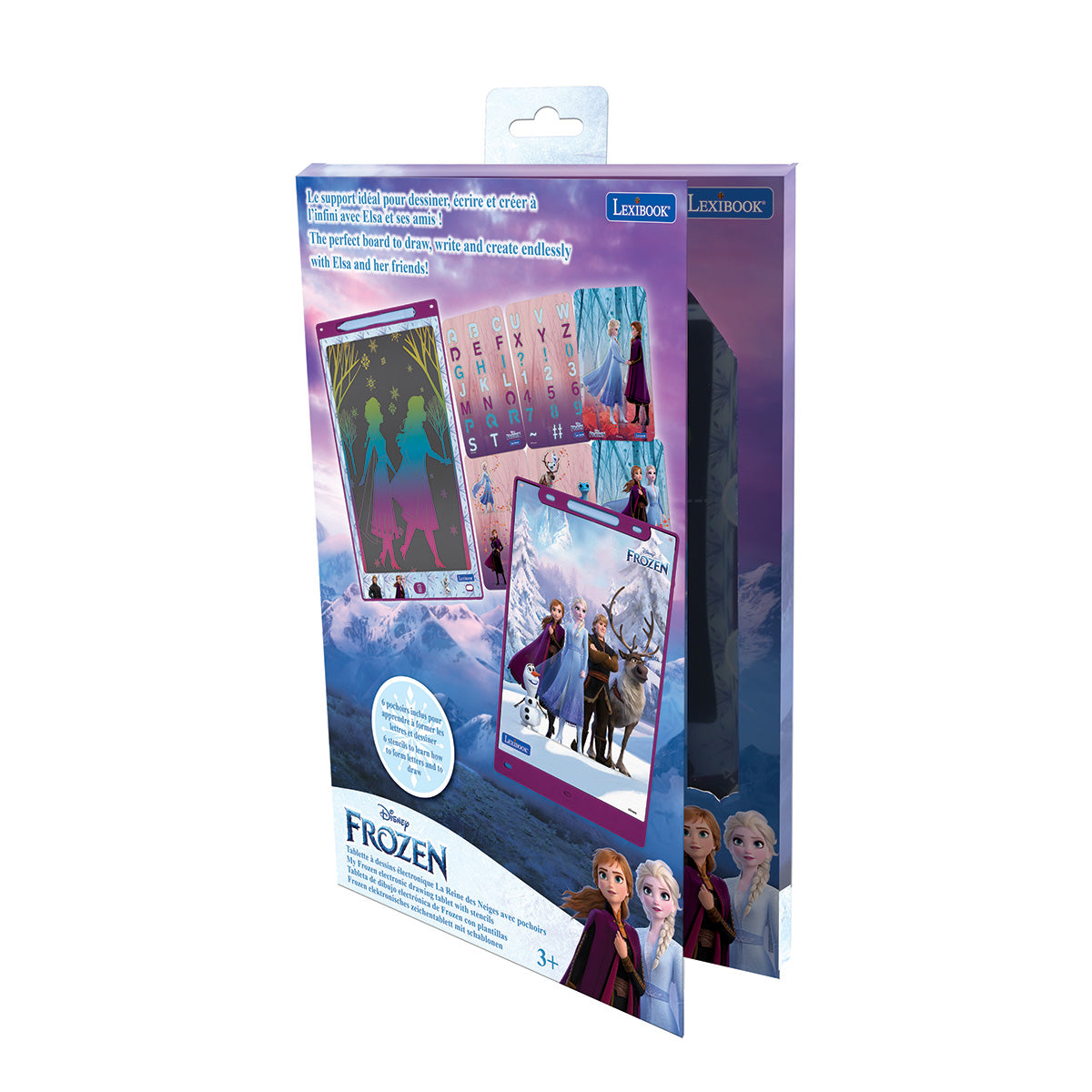 Frozen E-Ink Tablet met sjablonen
