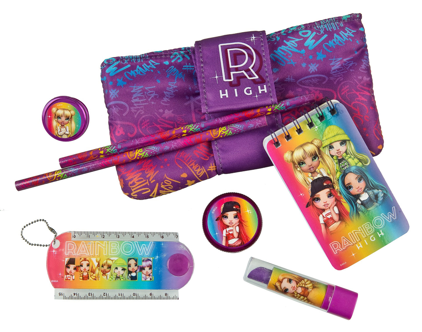 Rainbow High Schrijfwarenset 8 Delig