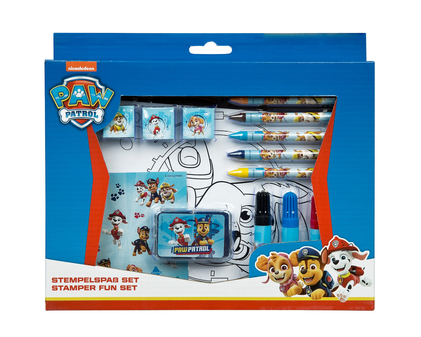 Paw Patrol Stempel Fun Set