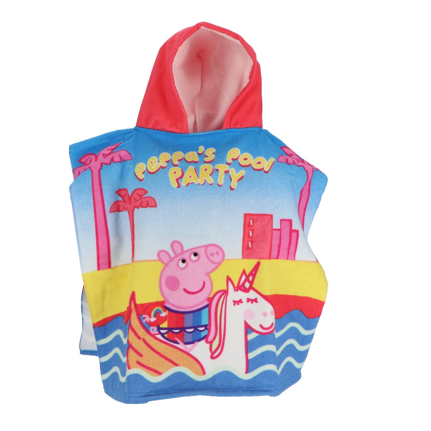 Peppa Pig poncho