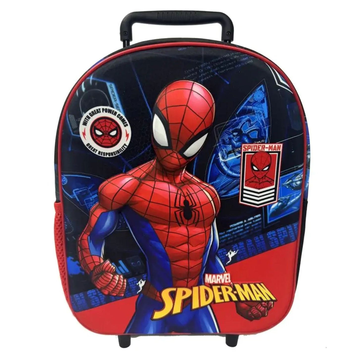 Spiderman 3D trolley rugzak