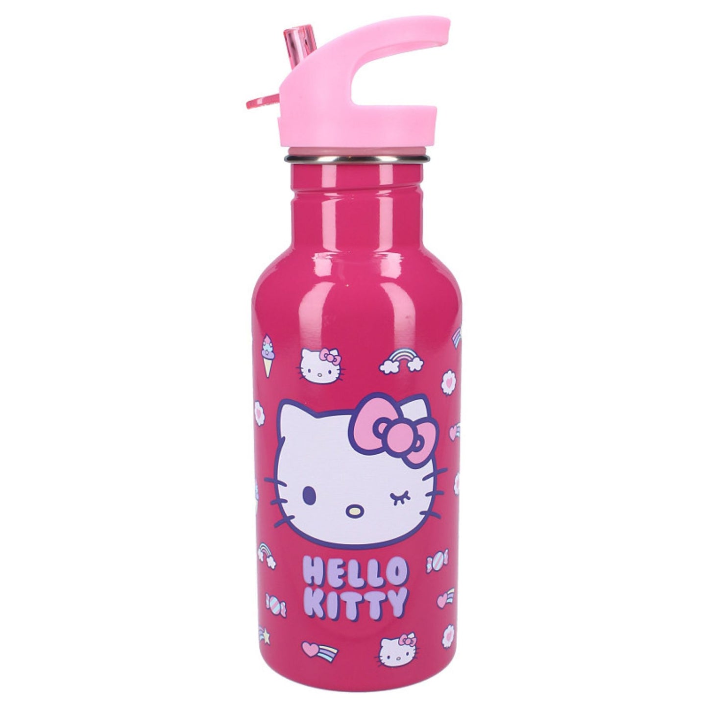 Hello Kitty lunchset; lunchbox en drinkfles