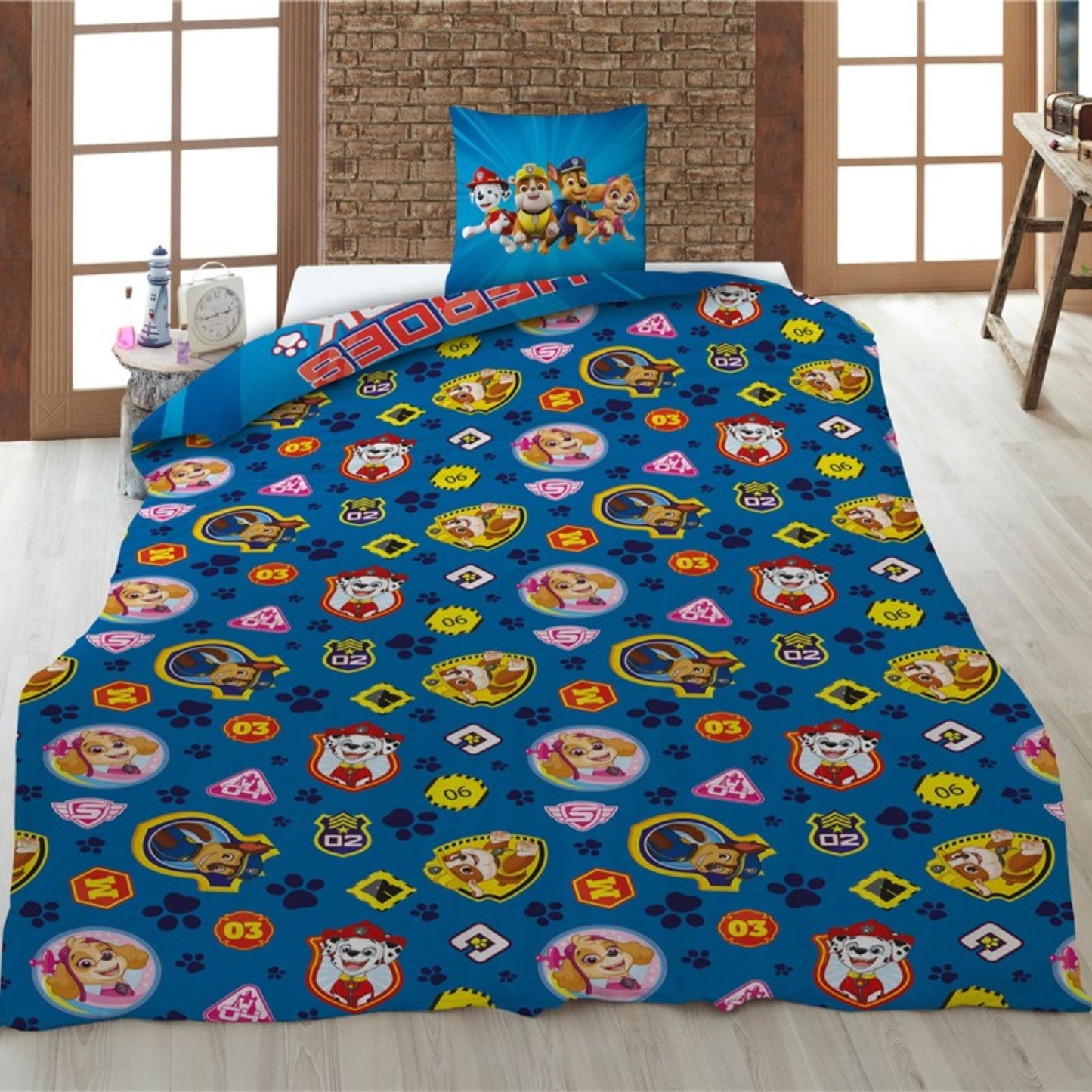 Paw Patrol dekbedovertrek