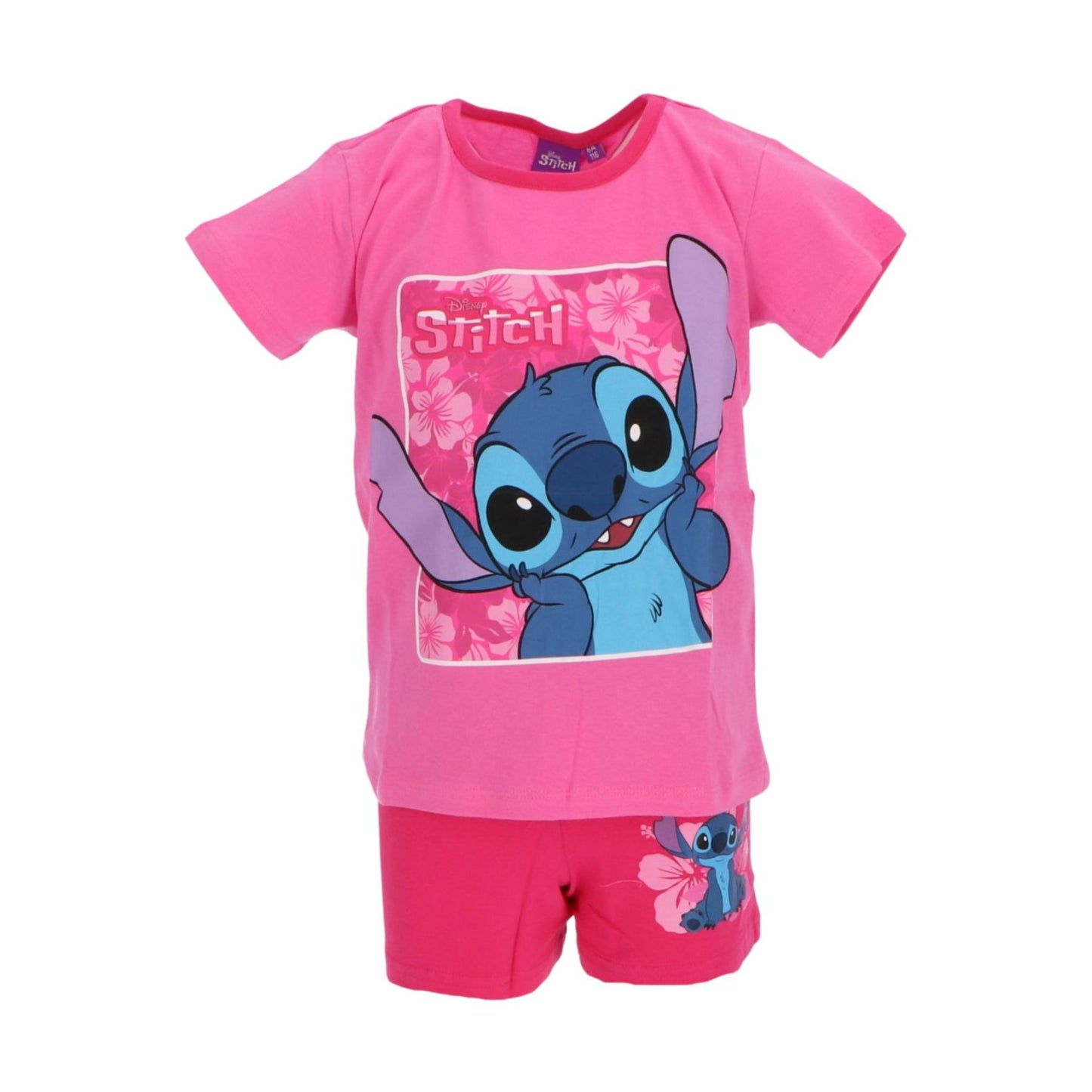 Lilo & Stitch Shortama - Lichtroze