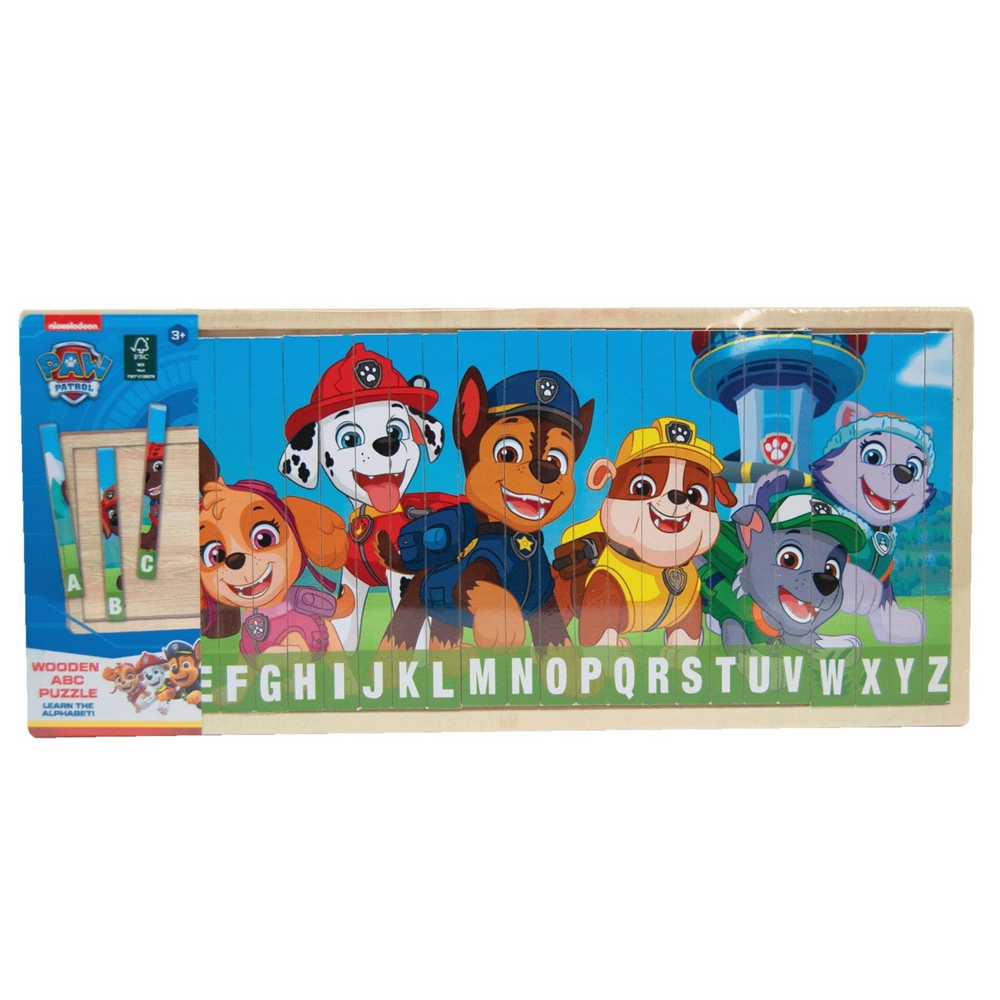 Paw Patrol Houten puzzel - ABC