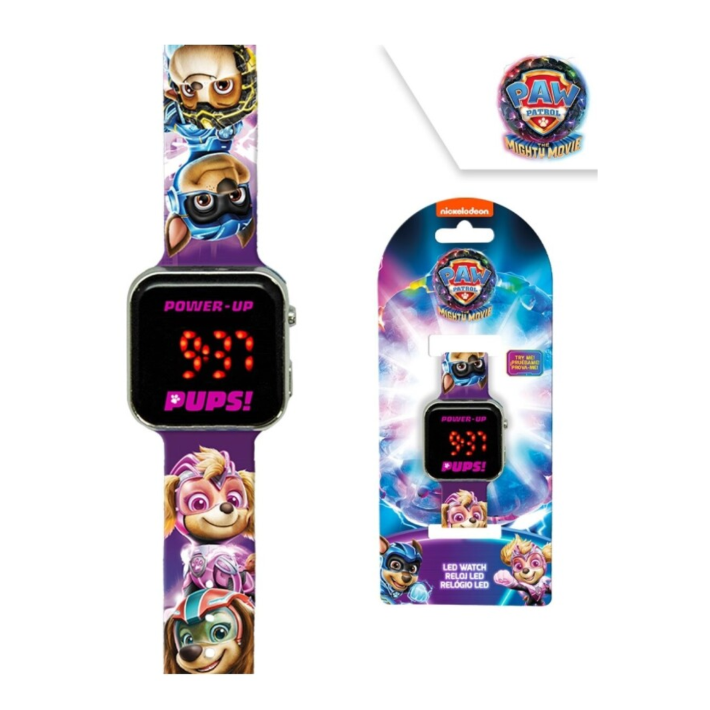 Paw Patrol LED Watch - Skye