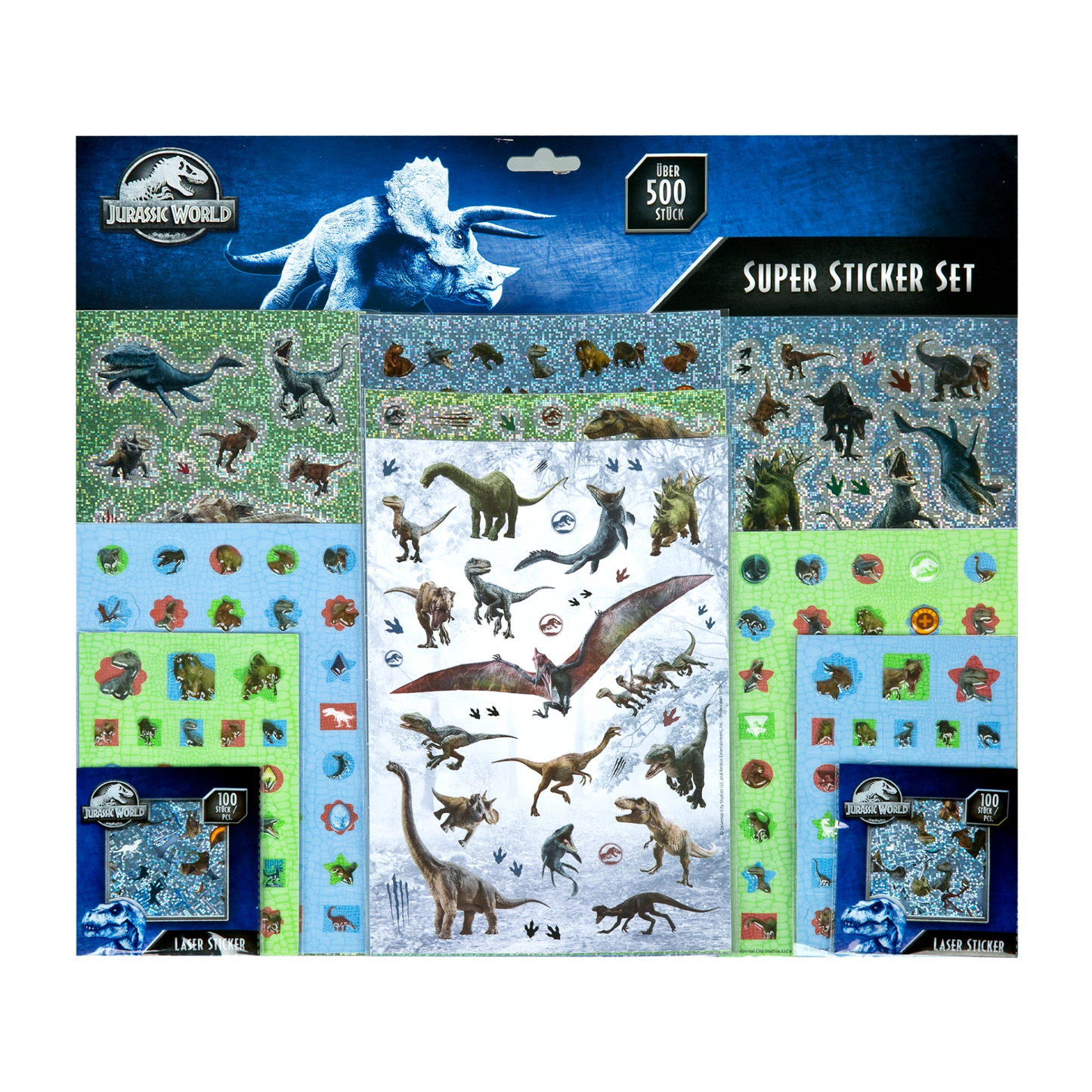 Jurassic World Sticker set 500 st