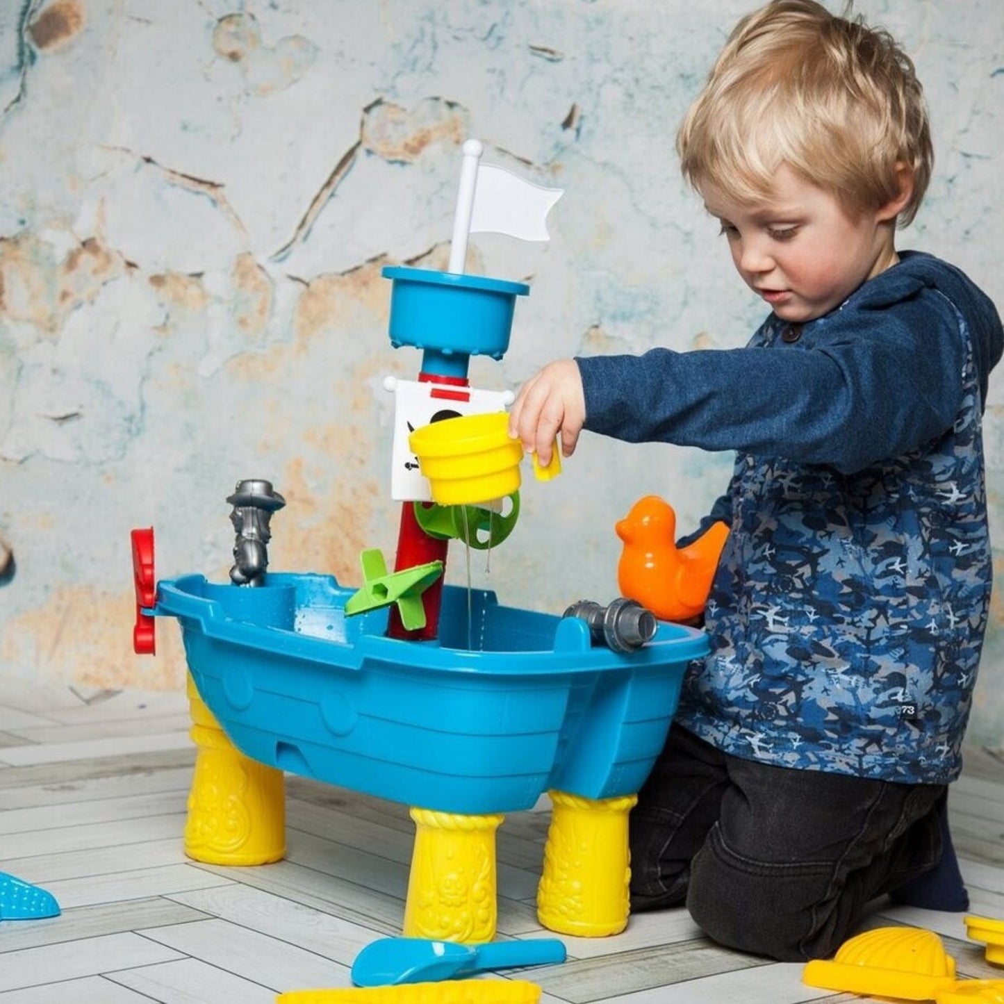 Zand- en Watertafel - Piratenschip