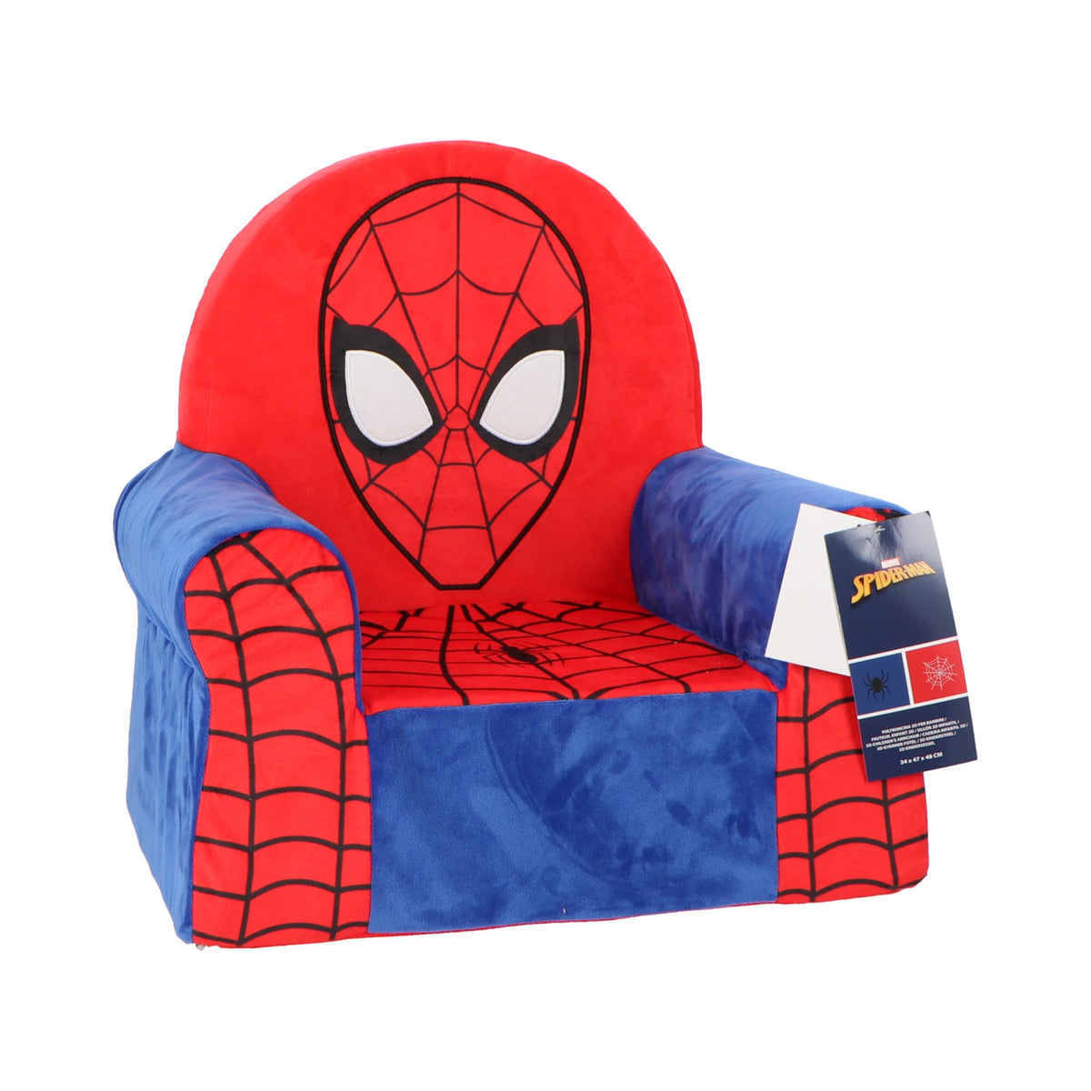 Spiderman Pluche Stoel - 3D