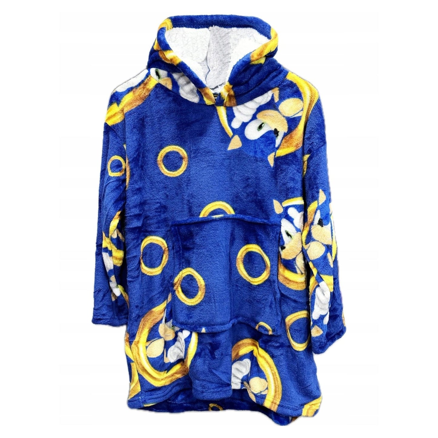 Sonic hoodie deken