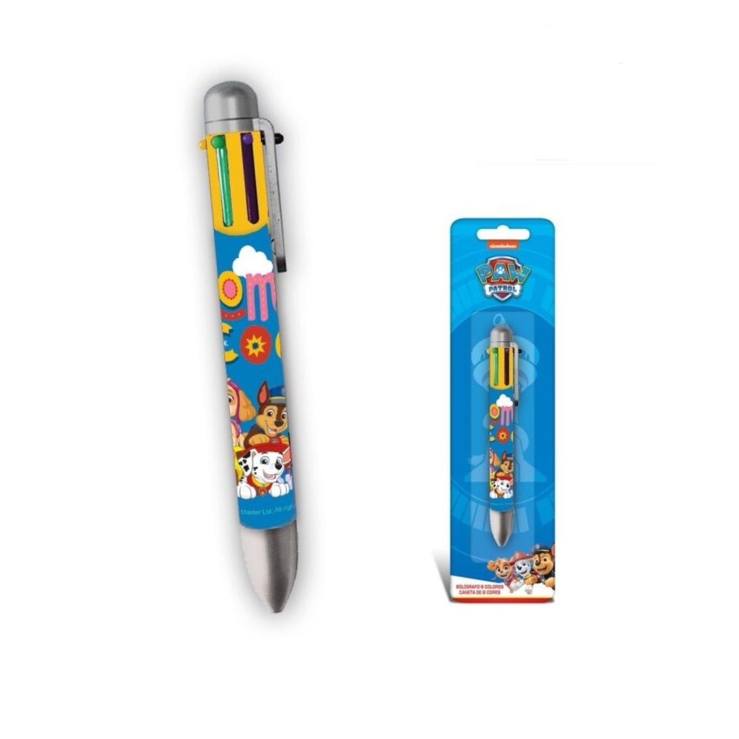Paw Patrol 6 Kleuren pen