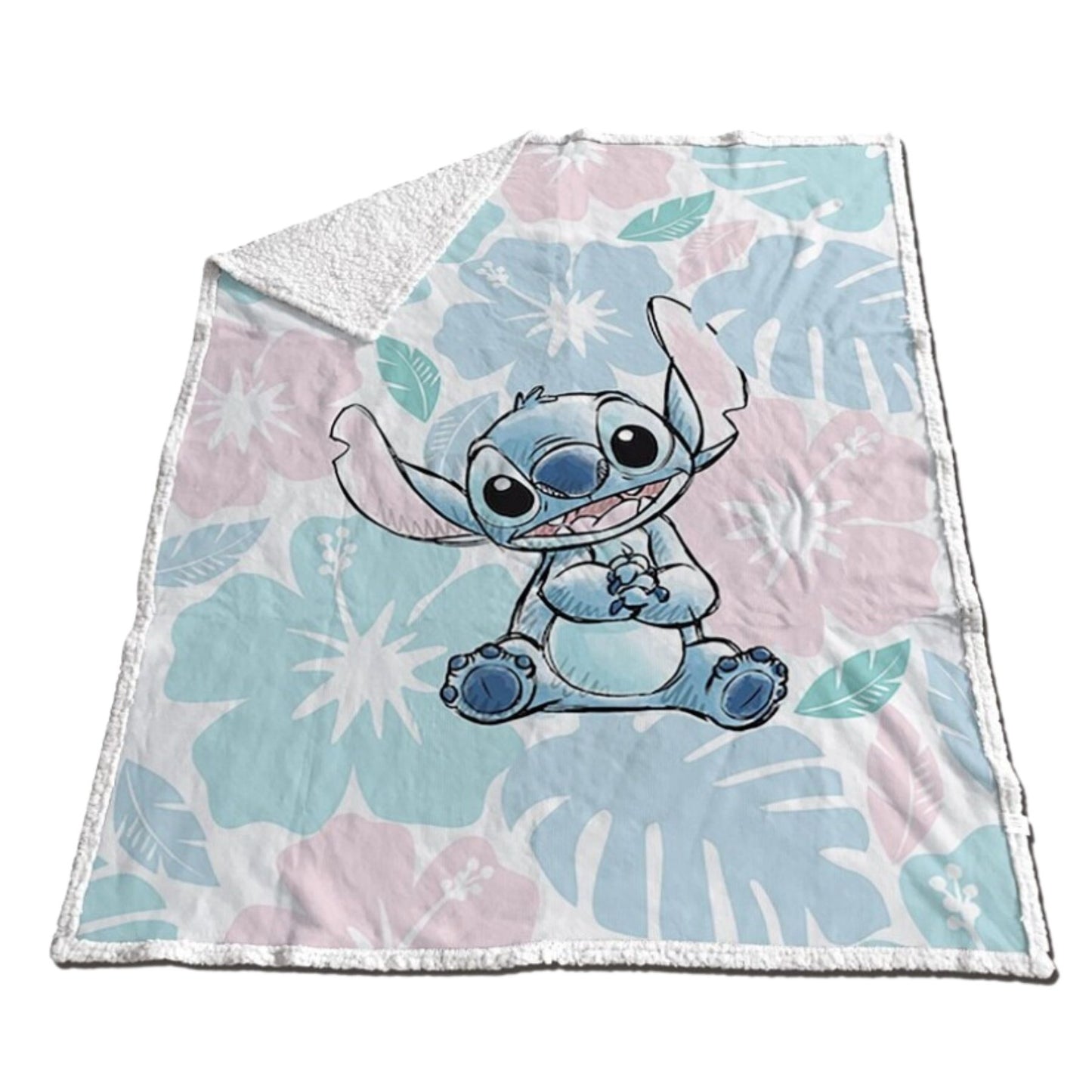 Lilo & Stitch fleece deken - sherpa
