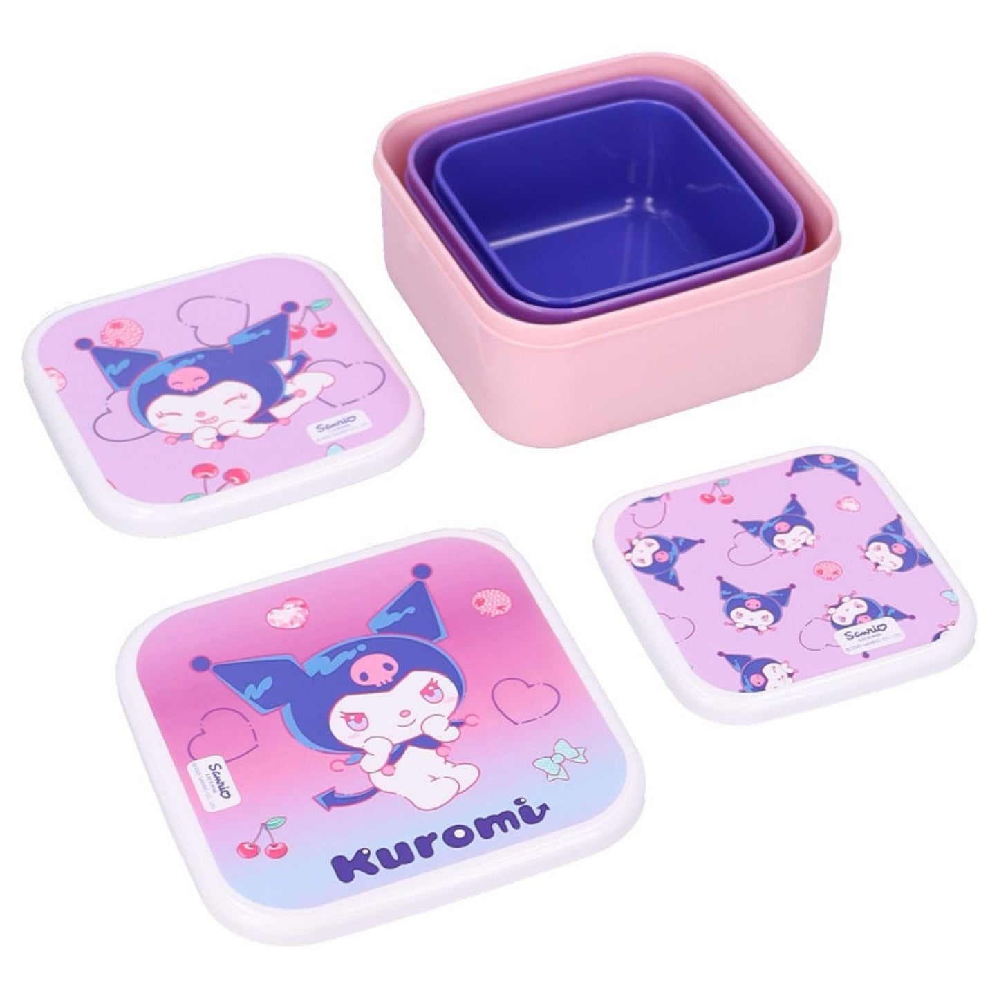 Kuromi 3 in 1 snackbox