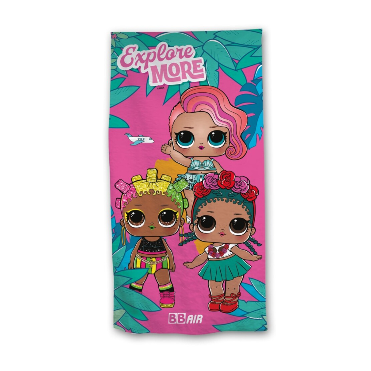 LOL Surprise strandlaken microfiber
