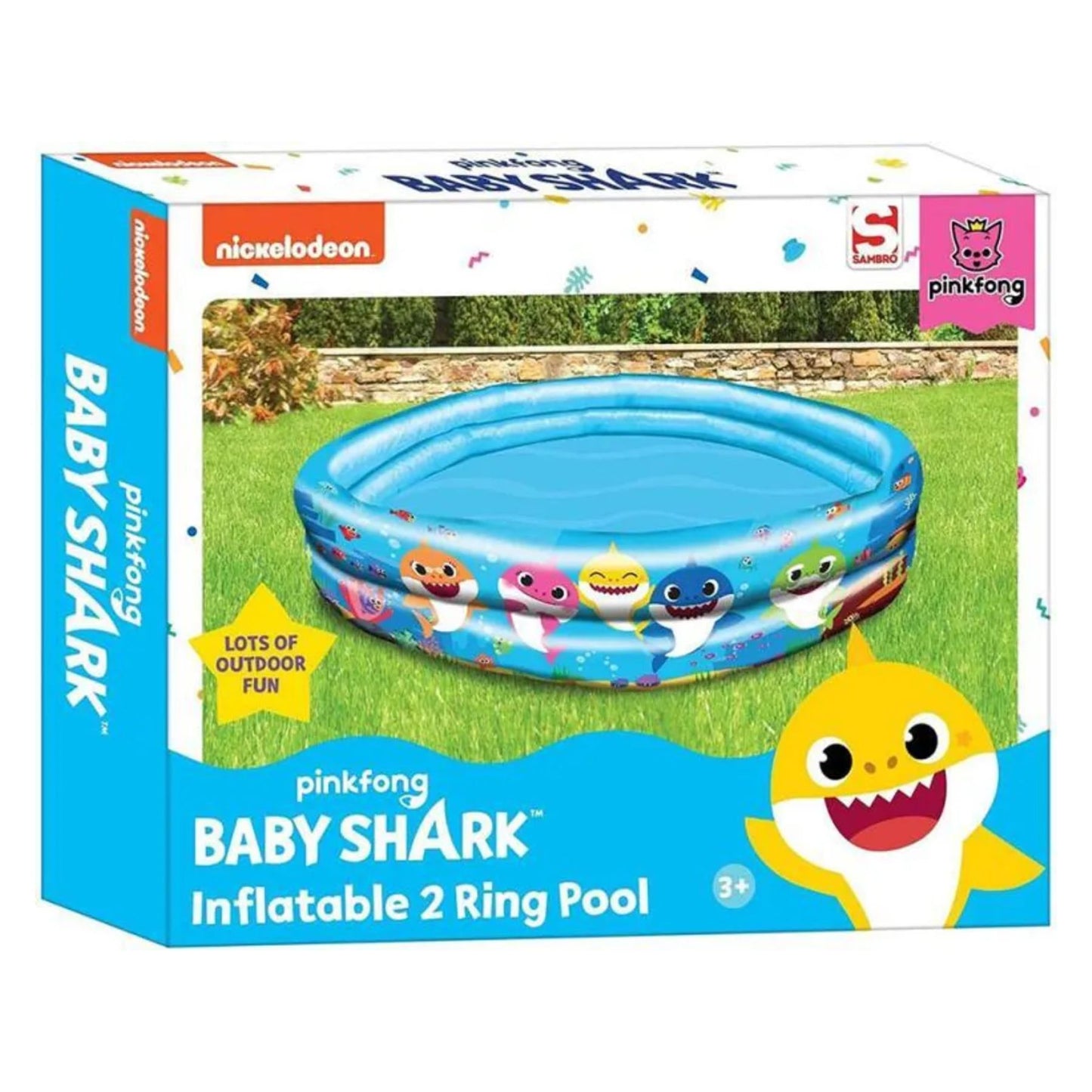 Baby Shark opblaasbaar zwembad