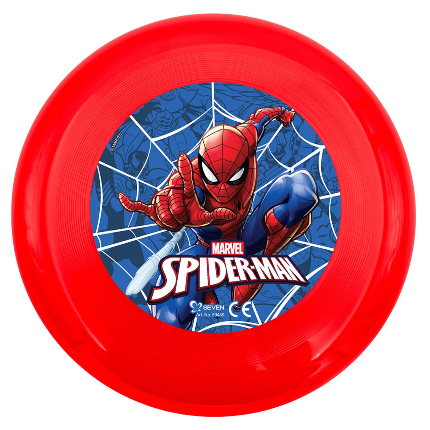 Spiderman frisbee